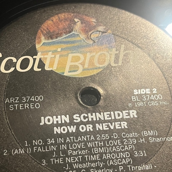 John Schneider Now or Never LP Vinyl Record 1981 - Picture 6 of 7